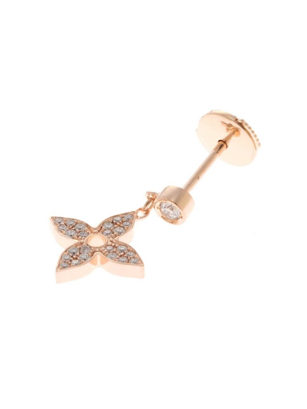 Louis Vuitton Idylle Blossom Earrings PG D 18k Pink Gold